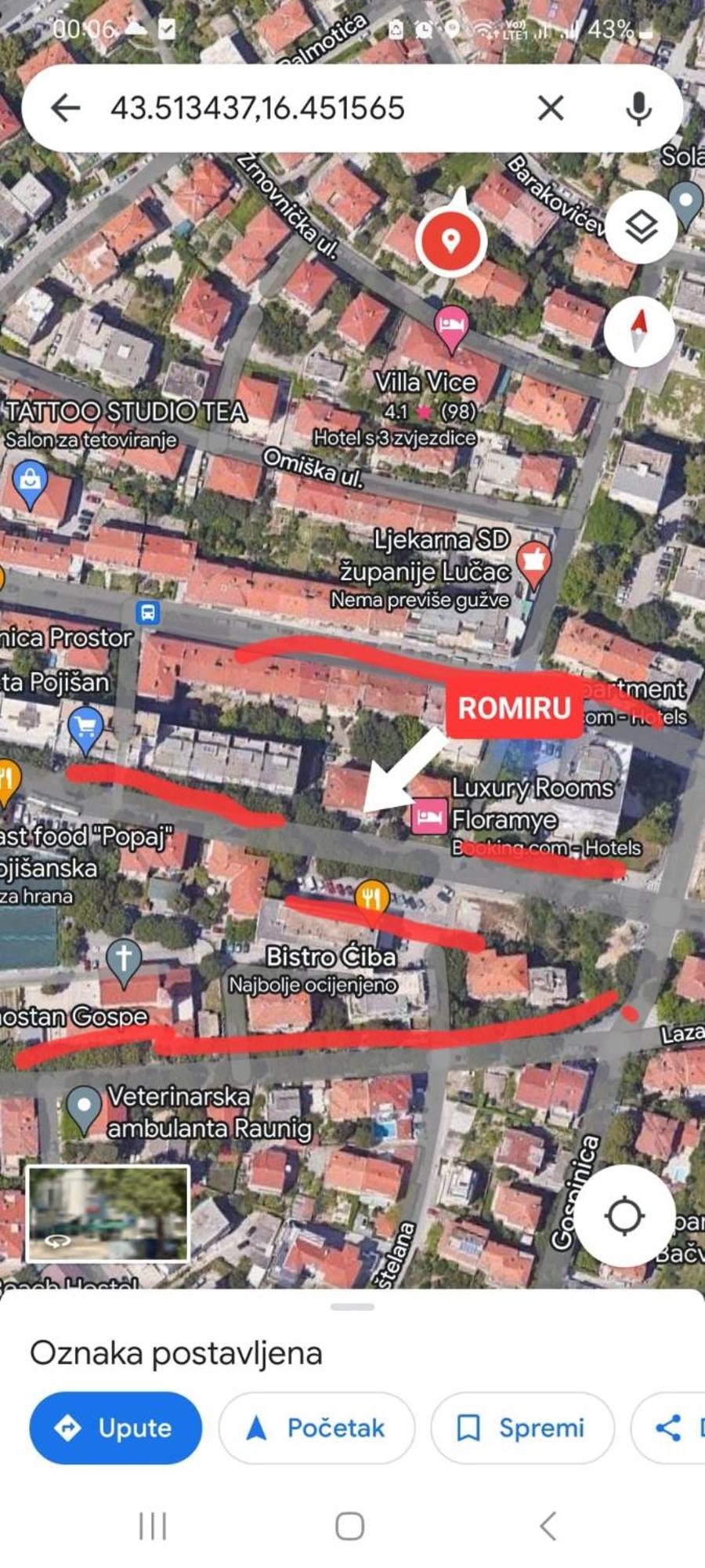 Romiru Rooms And Studio Apartment スプリト エクステリア 写真